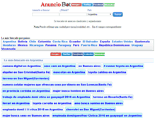 Tablet Screenshot of anunciobot.com
